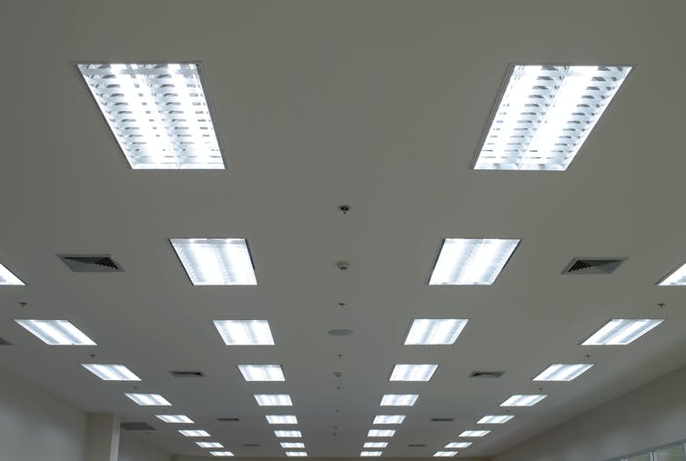 New Light Retrofit Installation