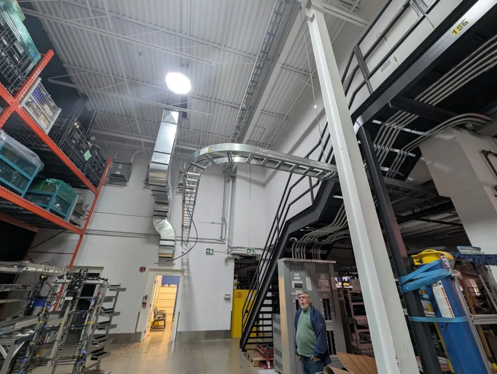 Spectrum Manufacturing facility electrical work in Mississauga